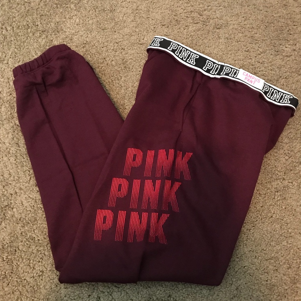 PINK campus pants
